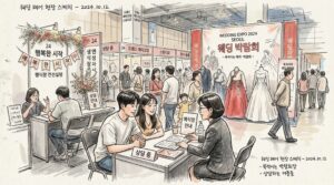 웨딩박람회 현장스케치
