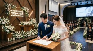 웨딩홀 계약서 결사모