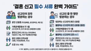 혼인신고-필수-결사모