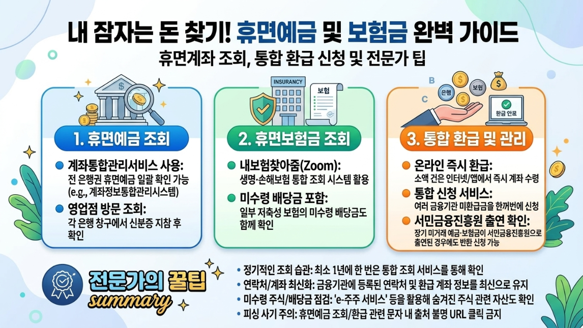 휴면예금증서-돈찾기-결사모